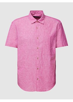 Koszula casualowa z bawełny z kieszenią na piersi ze sklepu Peek&Cloppenburg  w kategorii Koszule męskie - zdjęcie 167813811