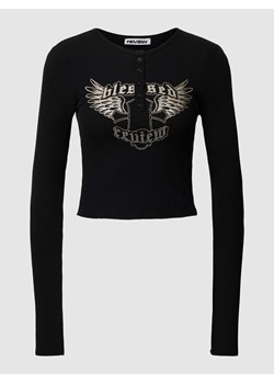 Bluzka w stylu Y2K z długim rękawem i nadrukiem ANGEL ze sklepu Peek&Cloppenburg  w kategorii Bluzki damskie - zdjęcie 167814071
