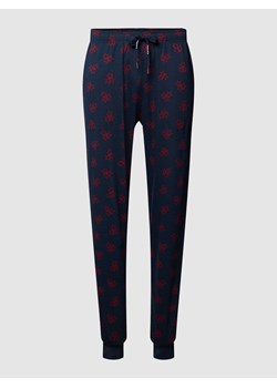 Spodnie od piżamy z wzorem na całej powierzchni ze sklepu Peek&Cloppenburg  w kategorii Piżamy męskie - zdjęcie 167814100