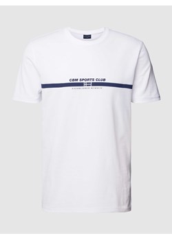 T-shirt z nadrukiem z przodu ze sklepu Peek&Cloppenburg  w kategorii T-shirty męskie - zdjęcie 167814643