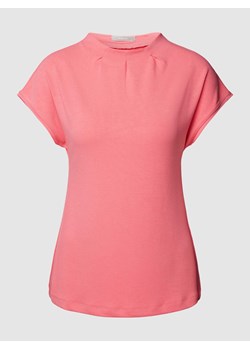 Bluzka z dodatkiem wiskozy w jednolitym kolorze ze sklepu Peek&Cloppenburg  w kategorii Bluzki damskie - zdjęcie 167814740