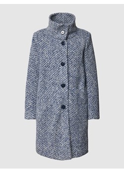 Płaszcz o grubym ściegu model ‘PALERMO’ ze sklepu Peek&Cloppenburg  w kategorii Płaszcze damskie - zdjęcie 167815354
