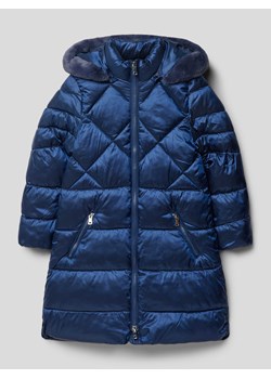 Płaszcz pikowany z kapturem ze sklepu Peek&Cloppenburg  w kategorii Płaszcze dziewczęce - zdjęcie 167816044