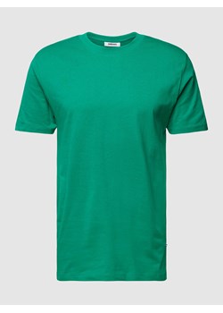 T-shirt z czystej bawełny z detalem z logo ze sklepu Peek&Cloppenburg  w kategorii T-shirty męskie - zdjęcie 167816250