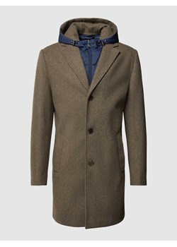 Płaszcz z odpinanym kapturem ze sklepu Peek&Cloppenburg  w kategorii Płaszcze męskie - zdjęcie 167816370