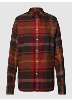 Bluzka koszulowa w kratę ze sklepu Peek&Cloppenburg  w kategorii Koszule damskie - zdjęcie 167816610