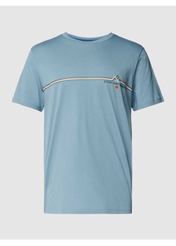 T-shirt z paskami w kontrastowym kolorze ze sklepu Peek&Cloppenburg  w kategorii T-shirty męskie - zdjęcie 167817551