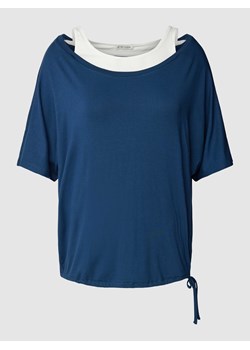 T-shirt w jednolitym kolorze ze sklepu Peek&Cloppenburg  w kategorii Bluzki damskie - zdjęcie 167818131