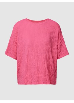 T-shirt z fakturowanym wzorem ze sklepu Peek&Cloppenburg  w kategorii Bluzki damskie - zdjęcie 167818191