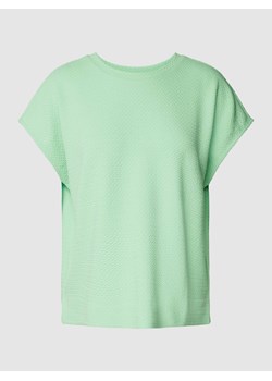T-shirt z fakturowanym wzorem model ‘Sosefina’ ze sklepu Peek&Cloppenburg  w kategorii Bluzki damskie - zdjęcie 167818260