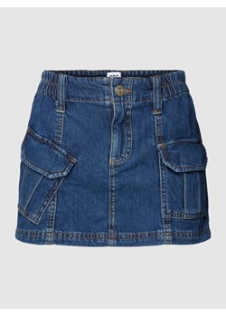 Spódnica jeansowa z kieszeniami z patką ze sklepu Peek&Cloppenburg  w kategorii Spódnice - zdjęcie 167818553