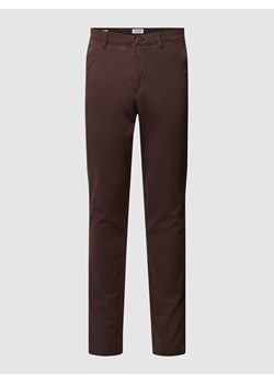 Spodnie materiałowe z wpuszczanymi kieszeniami w stylu francuskim model ‘MARCO’ ze sklepu Peek&Cloppenburg  w kategorii Spodnie męskie - zdjęcie 167818620