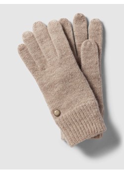 Rękawiczki z detalem z logo ze sklepu Peek&Cloppenburg  w kategorii Rękawiczki damskie - zdjęcie 167818681