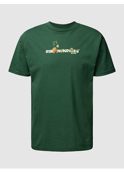 T-shirt z nadrukiem z logo model ‘PASSION & PATIENCE’ ze sklepu Peek&Cloppenburg  w kategorii T-shirty męskie - zdjęcie 167818730