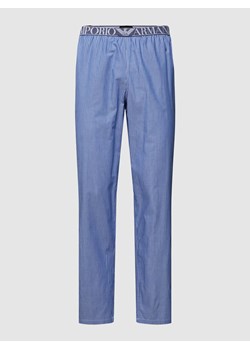 Spodnie od piżamy z detalami z logo model ‘YARN’ ze sklepu Peek&Cloppenburg  w kategorii Piżamy męskie - zdjęcie 167818794