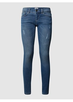 Jeansy o kroju skinny fit z 5 kieszeniami i efektem znoszenia ze sklepu Peek&Cloppenburg  w kategorii Jeansy damskie - zdjęcie 167818851