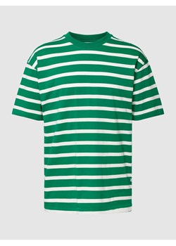 T-shirt ze wzorem w paski model ‘Kila’ ze sklepu Peek&Cloppenburg  w kategorii T-shirty męskie - zdjęcie 167819333