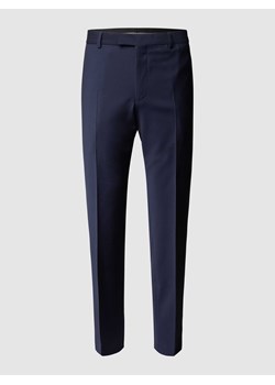 Spodnie do garnituru o kroju slim fit z dodatkiem streczu ‘Flex Cross’ ze sklepu Peek&Cloppenburg  w kategorii Spodnie męskie - zdjęcie 167819492
