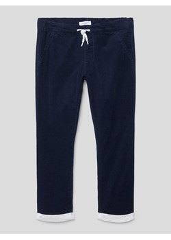 Spodnie z przeszytymi zakończeniami nogawek model ‘BABU’ ze sklepu Peek&Cloppenburg  w kategorii Spodnie chłopięce - zdjęcie 167819702