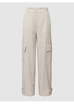 Spodnie cargo ze szwami działowymi model ‘largo’ ze sklepu Peek&Cloppenburg  w kategorii Spodnie damskie - zdjęcie 167820200