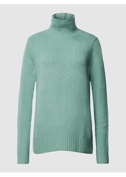 Sweter z dzianiny w jednolitym kolorze z golfem ze sklepu Peek&Cloppenburg  w kategorii Swetry damskie - zdjęcie 167820204