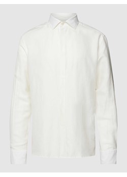 Koszula premium z dodatkiem lnu premium model ‘Kent’ ze sklepu Peek&Cloppenburg  w kategorii Koszule męskie - zdjęcie 167820284