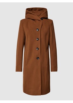 Płaszcz z kapturem model ‘BELLA’ ze sklepu Peek&Cloppenburg  w kategorii Płaszcze damskie - zdjęcie 167820790