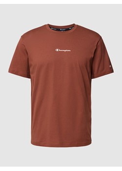 T-shirt z nadrukiem z logo ze sklepu Peek&Cloppenburg  w kategorii T-shirty męskie - zdjęcie 167820920