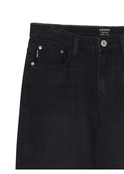Cropp - Czarne jeansy wide leg - czarny ze sklepu Cropp w kategorii Jeansy męskie - zdjęcie 167839053