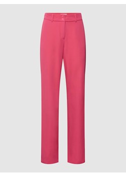 Spodnie z zaznaczonymi kieszeniami z tyłu model ‘MYA’ ze sklepu Peek&Cloppenburg  w kategorii Spodnie damskie - zdjęcie 167840503