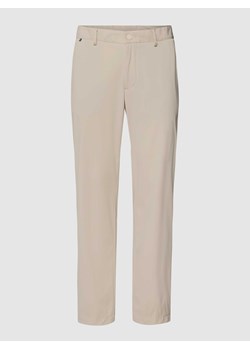 Chinosy z wpuszczanymi kieszeniami w stylu francuskim model ‘Perin’ ze sklepu Peek&Cloppenburg  w kategorii Spodnie męskie - zdjęcie 167840560