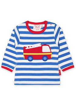 Toby Tiger Koszulka w kolorze niebiesko-białym ze sklepu Limango Polska w kategorii T-shirty chłopięce - zdjęcie 167841100