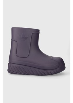 adidas Originals kalosze adiFOM Superstar Boot damskie kolor fioletowy IE0388 ze sklepu PRM w kategorii Kalosze damskie - zdjęcie 167845453