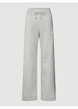 Melanżowe spodnie z dzianiny dresowej ze sklepu Peek&Cloppenburg  w kategorii Spodnie damskie - zdjęcie 167845811