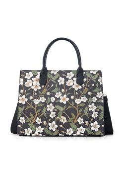 Kwiatowa shopperka Nobo, carnaa ze sklepu NOBOBAGS.COM w kategorii Torby Shopper bag - zdjęcie 167849234