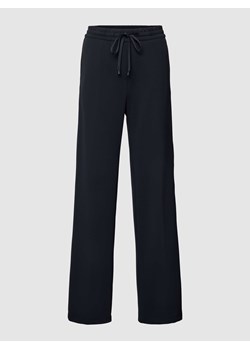 Spodnie z fakturowanym wzorem model ‘GRACY’ ze sklepu Peek&Cloppenburg  w kategorii Spodnie damskie - zdjęcie 167849721