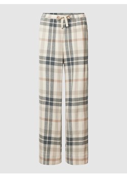 Spodnie od piżamy ze wzorem w szkocką kratę ze sklepu Peek&Cloppenburg  w kategorii Spodnie damskie - zdjęcie 167850212