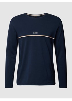 Bluzka z długim rękawem i paskami w kontrastowym kolorze model ‘Unique’ ze sklepu Peek&Cloppenburg  w kategorii T-shirty męskie - zdjęcie 167850373