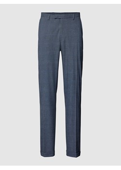 Spodnie do garnituru ze wzorem w kratę glencheck model ‘Steve’ ze sklepu Peek&Cloppenburg  w kategorii Spodnie męskie - zdjęcie 167850454