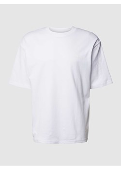 T-shirt z detalem z logo ze sklepu Peek&Cloppenburg  w kategorii T-shirty męskie - zdjęcie 167850544