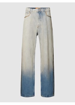 Spodnie o kroju baggy fit w stylu Y2K dwukolorowe ze sklepu Peek&Cloppenburg  w kategorii Jeansy męskie - zdjęcie 167851154