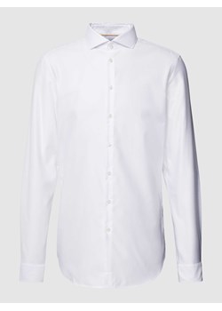Koszula biznesowa o kroju slim fit z bardzo długim rękawem ze sklepu Peek&Cloppenburg  w kategorii Koszule męskie - zdjęcie 167851173