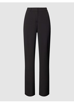 Spodnie materiałowe z detalem z logo ze sklepu Peek&Cloppenburg  w kategorii Spodnie damskie - zdjęcie 167851392