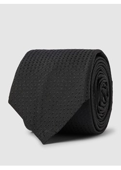 Krawat z jedwabiu z wzorem na całej powierzchni ze sklepu Peek&Cloppenburg  w kategorii Krawaty - zdjęcie 167851544