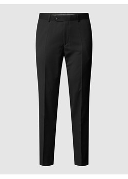 Spodnie do garnituru o kroju straight fit z żywej wełny model ‘STEVE’ ze sklepu Peek&Cloppenburg  w kategorii Spodnie męskie - zdjęcie 167851851