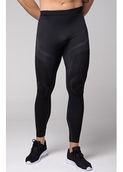 Termoaktywne legginsy męskie czarno-szare Confidence, Kolor czarno-szary, Rozmiar L, Spaio ze sklepu Primodo w kategorii Spodnie męskie - zdjęcie 167853714