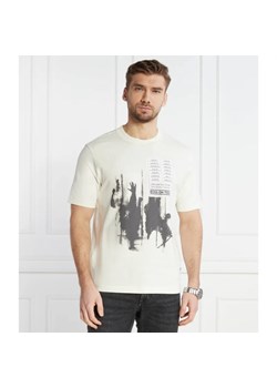 BOSS ORANGE T-shirt Te_Patchwork | Relaxed fit ze sklepu Gomez Fashion Store w kategorii T-shirty męskie - zdjęcie 167853804