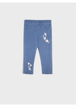 Sinsay - Jegginsy - niebieski ze sklepu Sinsay w kategorii Spodnie i półśpiochy - zdjęcie 167856670