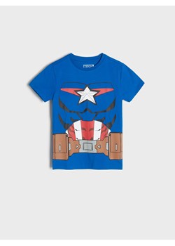Sinsay - Koszulka Marvel - mid blue ze sklepu Sinsay w kategorii T-shirty chłopięce - zdjęcie 167856861