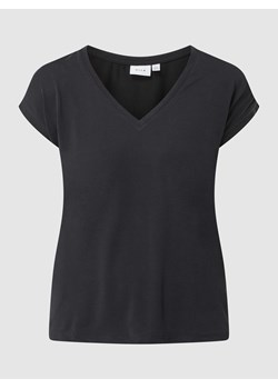 Bluzka z ukośnie skrojonymi rękawami model ‘Modala’ ze sklepu Peek&Cloppenburg  w kategorii Bluzki damskie - zdjęcie 167861413